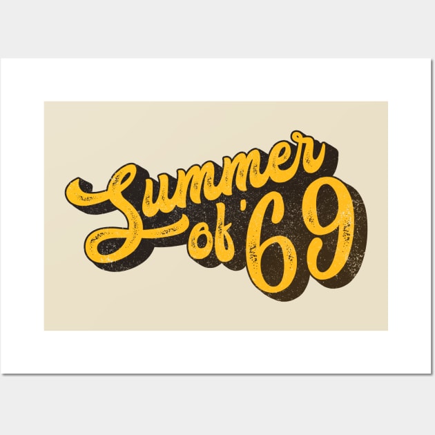 Summer of '69 Wall Art by darklordpug